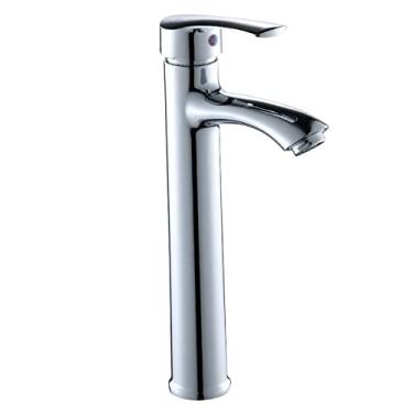 Imagem de LIDON Lavatório Misturador Torneira da Pia do Banheiro Furo Único Torneiras de Latão Torneira da Pia do Banheiro 1 Furo Latão Cromado Torneira do Banheiro Furo Único, Cromo B (Cor: Cromo B)