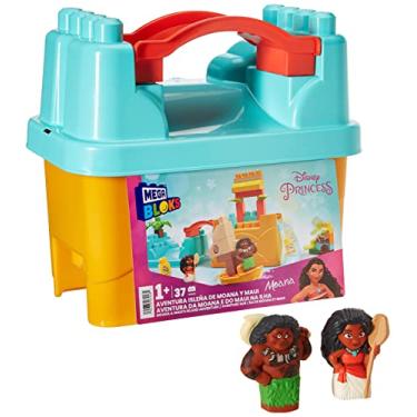 Imagem de Mega Bloks Aventura da Moana e do Maui na Ilha - Mattel