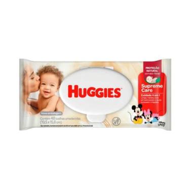 Imagem de Huggies Supreme Care Lenços Umedecidos Infantil C/48