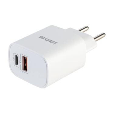Imagem de Fonte de Alimentação AC/DC Fonte USB EC 11 Power 20W Branco Intelbras