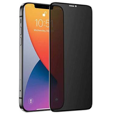 Imagem de Película de Vidro 3D Tela Toda Privacidade Anti Espião iPhone 12 (iPhone 12 Pro)