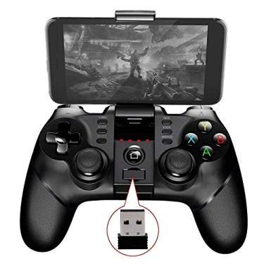Imagem de Controle Sem Fio 3 em 1 Gamepad Bluetooth Para Android, TV, PC