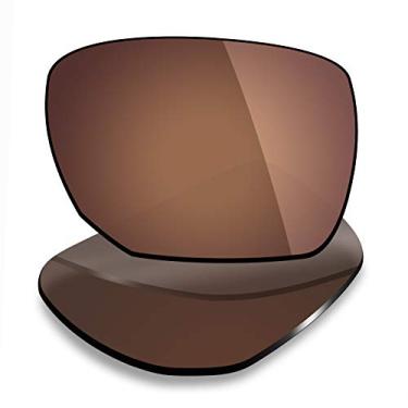 Imagem de Mryok Lentes de substituição compatíveis com Oakley Ejector OO4142 - Opções, Polarizado - Marrom Bronze, One Size