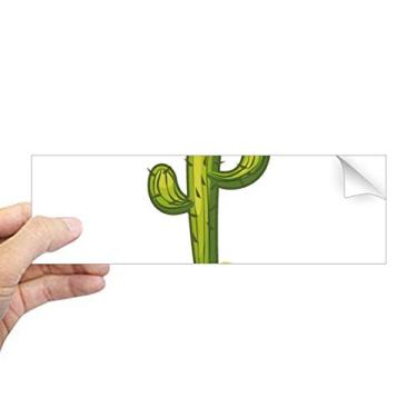 Imagem de DIYthinker Suculentas de cacto, verde, planta, retangular, para-choque, adesivo, notebook, janela