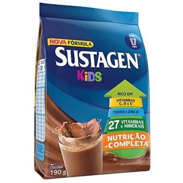 Imagem de Complemento Alimentar Sustagen Kids Chocolate Sachê 190g