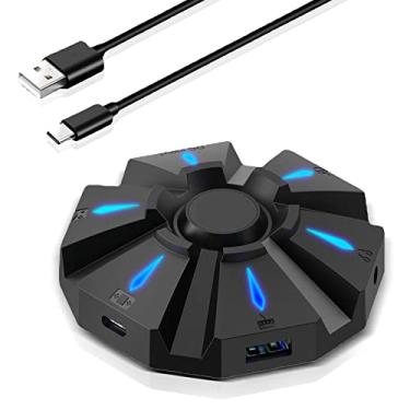 Imagem de ASHATA Conversor de teclado e mouse para One, para Series X/S, para PS4, para PS3, para controle de jogos Switch, teclado e mouse adaptador com cabo USB