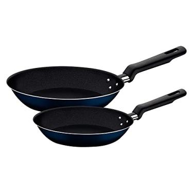 Imagem de Jogo de Frigideiras Tramontina Ravena em Alumínio com Revestimento Interno e Externo em Antiaderente Starflon Max 02 Peças