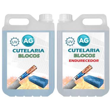 Imagem de Resina Epóxi Para Cutelaria Blocos Ag 1Kg