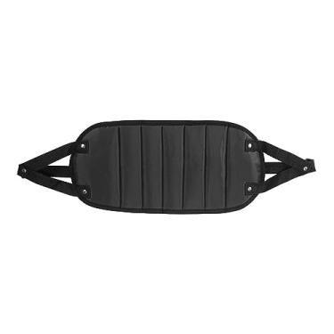 Imagem de Apoio para Os Pés Suspenso, Rede Portátil Respirável e Macia para Pés, Design Ergonômico, Durável para Casa (Preto)