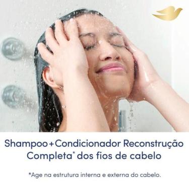 Imagem de Kit Shampoo Dove Reconstrução Completa 400ml + Condicionador Dove Reco