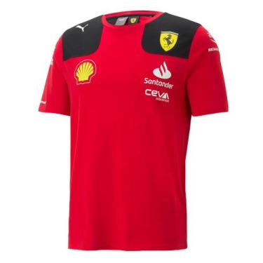 Imagem de Camiseta Puma Scuderia Ferrari Team Masculina