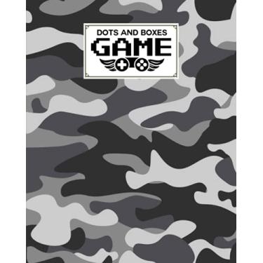Imagem de Dots And Boxes Game: Dots & Boxes Activity Book Camo Print Cover - 120 Pages!, Dots and Boxes Game Notebook - Short or Long Games (8.5 x 11 inches) by Carmen Rapp