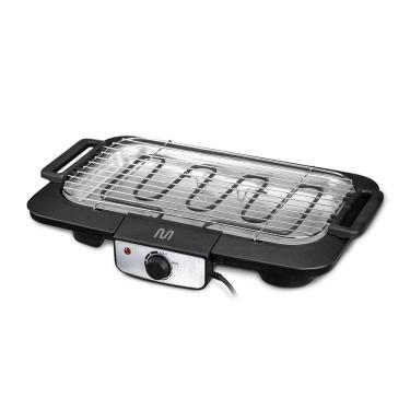 Imagem de Churrasqueira Elétrica Multi 127V com Controle de Temperatura Inox 1800W Preto - GO131