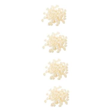 Imagem de LIOOBO 4 Conjuntos Casca De Neve Aquário Decoração De Conchas Decorações De Bolo Conchas Para Artesanato Decorações De Conchas Naturais Conchas Do Mar Oceano Vaso Furador Material Branco