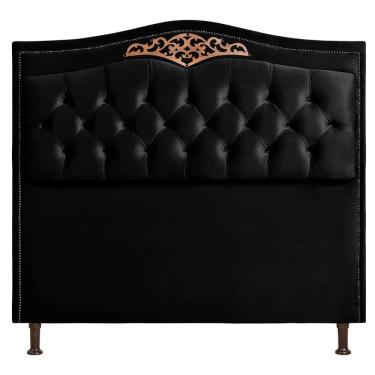 Imagem de Cabeceira Holanda 195cm King Size Estofada Veludo Shop das Cabeceiras
