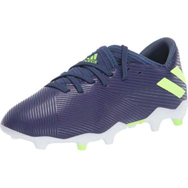 Imagem de Tênis infantil Adidas Nemeziz Messi 19,3 Fg, Indigo/Green/Purple, 5 Little Kid