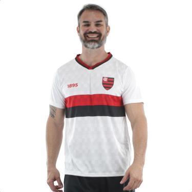 Imagem de Camisa Braziline Flamengo Schoolers Branca - Masculina-Masculino