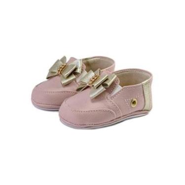 Imagem de Sapatinho de bebe menina recem nascido mocassim infantil criança conforto-Feminino