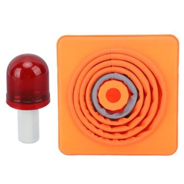 Imagem de Cones Laranja Para Estacionamento, Cone De Segurança No Trânsito Dobrável, Cones Para Prática De Direção Para Melhorar A Segurança De Vários Ambientes De Trânsito