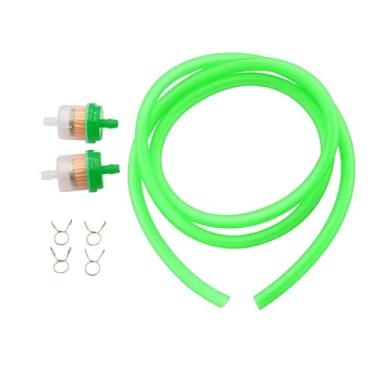 Imagem de PRO BAT Linha a gás de 5 mm 125 cc para quadriciclo de 50 cc, 70 cc, 90 cc, 110 cc, 125 cc 150 cc, quadriciclo, quadriciclo (100 cm, verde)