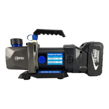 Imagem de Bomba de Vácuo a Bateria Hiatsu VPBH-3 Portátil Compacta e Silenciosa para Sistemas de Ar Condicionado Split e Refrigeração Ferramenta Profissional HVAC-R Ideal para Uso em Campo com Alta Eficiência
