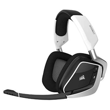 Imagem de Headset Gamer Premium Corsair Void RGB Elite Wireless com 7.1 Surround - Preto e Branco CA-9011202-NA