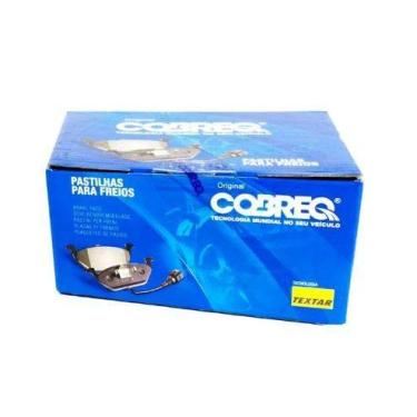 Imagem de Pastilha De Freio Megane Dianteira Cobreq N449 Sem Alarme Sistema Trw 