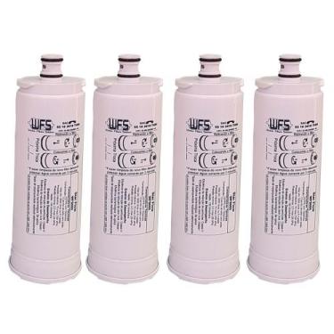 Imagem de Kit 4 Filtro Refil compatível Purificador Masterfrio Rótulo Branco Bic