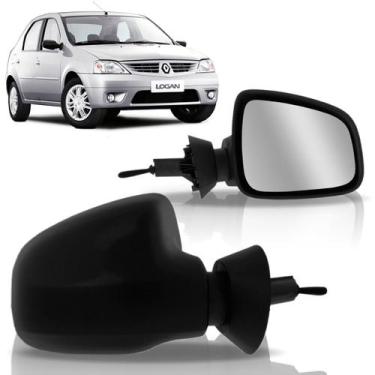 Imagem de Retrovisor Sandero Logan 2009 2010 2011 2012 Manual - RETROVEX, Direit
