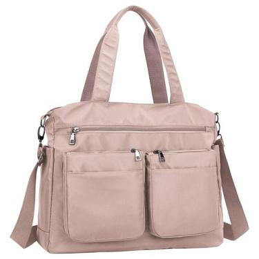 Imagem de Bolsa Feminina Sacola De Mão Moda Trabalho Passeio Academia Yoga Com Z