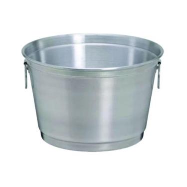 Imagem de Kit Com 10 Balde Para Gelo E Cerveja De 6 Litros Em Alumínio - Nutri F