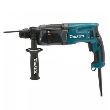 Imagem de Martelete rotativo rompedor 780W 220V HR2470 Makita, Azul Turquesa, 22