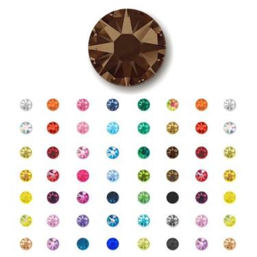 Imagem de 1.000 Strass De Vidro Hotfix Cristal Termocolante Strass 6mm - SV Stra