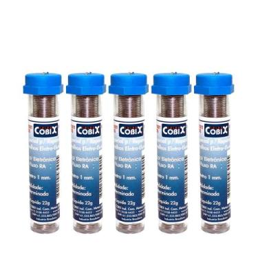 Imagem de Estanhos para Solda Tubo Azul 22g - Cobix