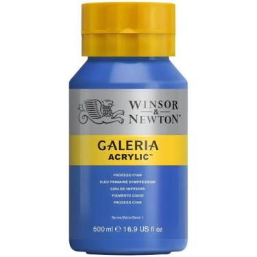 Imagem de Tinta Acrílica Galeria Winsor & Newton 535 Process Cyan 500ml