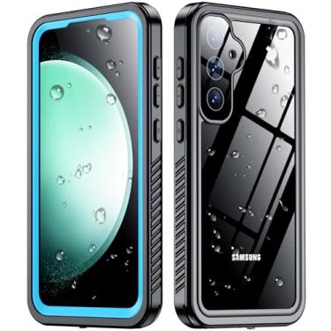 Imagem de SPIDERCASE Capa projetada para Samsung Galaxy S23 FE à prova d'água, protetor de tela integrado [3,5 m militar à prova de choque] IP68 subaquático resistente antiarranhões para S23 FE de 6,4 polegadas