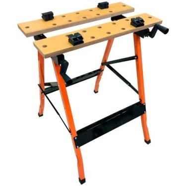 Imagem de Bancada de Trabalho Dobrável Portátil Multiuso Marceneiro - Sparta