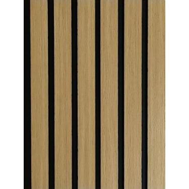 Imagem de Painel Ripado Milano Marrom e Preto - Ecológico de Poliestireno placa 