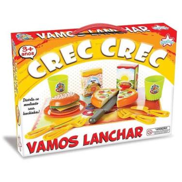 Imagem de Crec Crec Vamos Lanchar Comidinha Brincar de Casinha Big Star