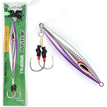 Imagem de LITTMA Slow Pitch Jigs LITTMA Butterfly Vertical Speed Lure Flat Fall Saltwater Fishing Iscas Chumbo Metal Flat Jigs Jigging Iscas Brilhantes Iscas Artificiais Jig