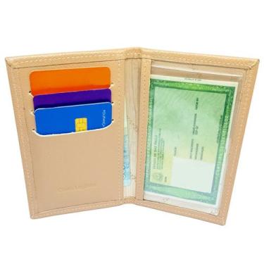 Imagem de Carteira Porta Documento Feminina Couro Legitimo Cabe RG - Cosenza, Nu