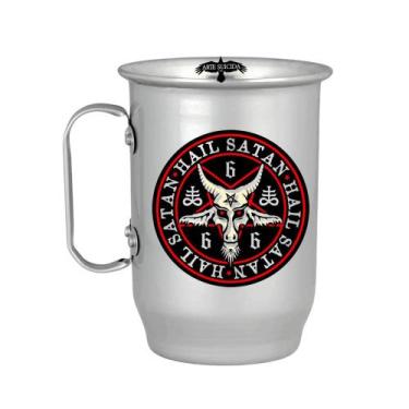 Imagem de Caneca Aluminio Simbolos Pentagram Satan - Alabama Stamp