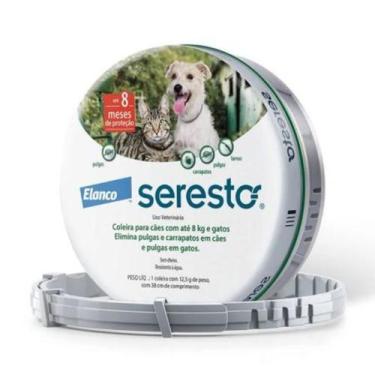 Imagem de Coleira Seresto Antipulgas e Carrapatos Cães Acima de 8KG