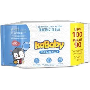 Imagem de Isababy Toalha Umedecida Primeiro 100 dias  Flip Top