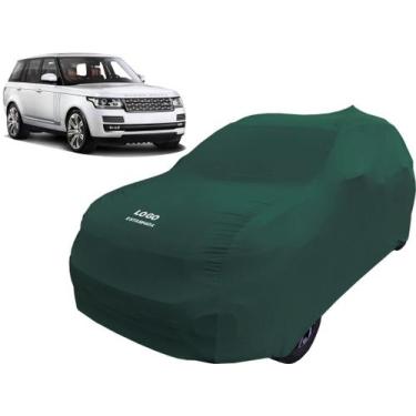 Imagem de Capa Carro Anti Riscos Com Logo Land Rover Range Rover - Mz, Verde
