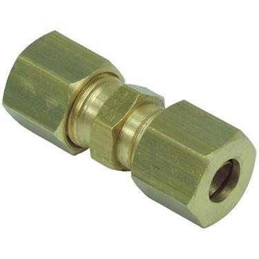 Imagem de Kit 5 Conexão Emenda Tubo Nylon Mbb Tubo 5/8 Npt X 5/8 Npt (Completa) 