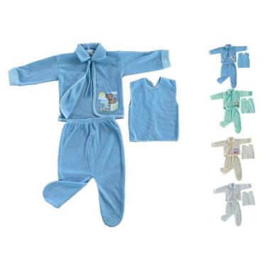 Imagem de Roupa De Bebe Atacado Kit 15 Pçs Conjunto Pagão Mijão - Jolen Baby, Ta
