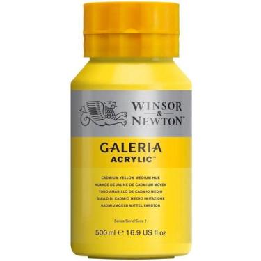 Imagem de Acrílica Galeria 500ml Cadmium Yellow Medium Hue 120 - Winsor & Newton
