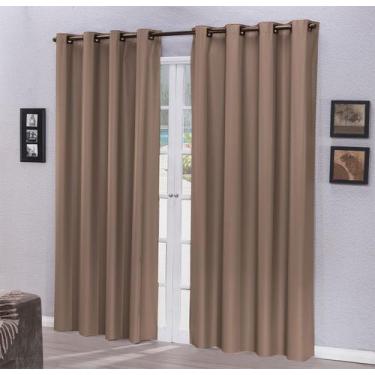 Imagem de Cortina Blackout Quarto Casal Blecaute Bloqueia 2,80 X 2,30 - Brenda C