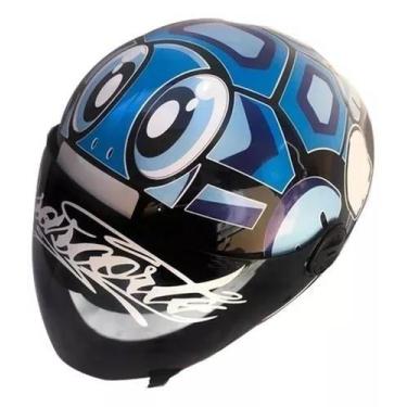 Imagem de Capacete Personalizado Tartaruga Turtle Vr 46 Osascorte - Pro Tork, 58